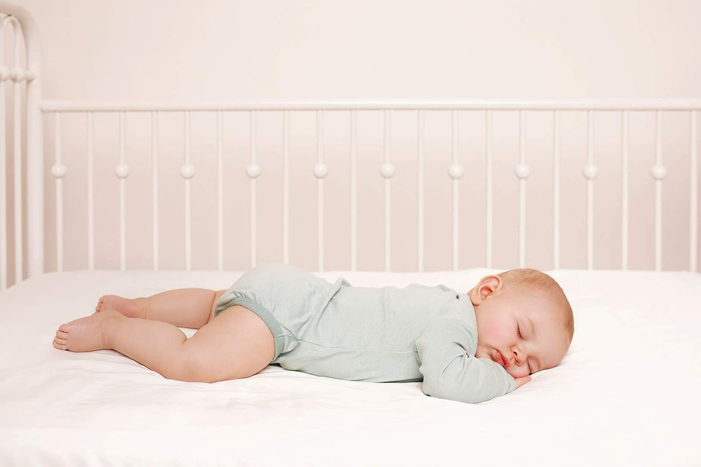 Crib Fitted Sheet by Pure Bamboo - Genuine 100% Organic Viscose Derived from Bamboo, Luxuriously Soft, Ultimate Cooling, Fits Standard Size Crib Mattress (Pink)