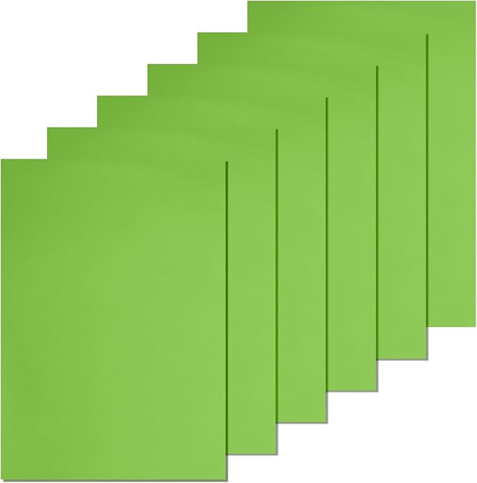 Biaungdo 6 Pcs 8 x 12 Inch Felt Fabric Sheets, Sage Green Square Felt Sheet |