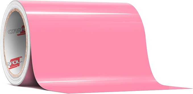 ORACAL 651 Gloss Soft Pink Permanent Vinyl Tape Roll – Premium Adhesive Film