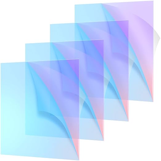Kathfly Acrylic AB Sheet Colored Translucent Acrylic Iridescent Radiant Sheet