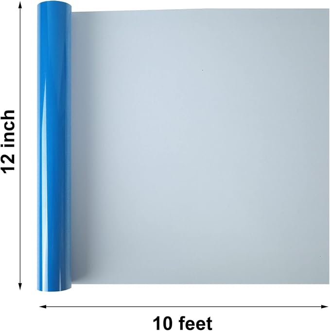 FUNKAKA Glow in The Dark Heat Transfer Vinyl Roll, Glow in The Dark HTV Vinyl