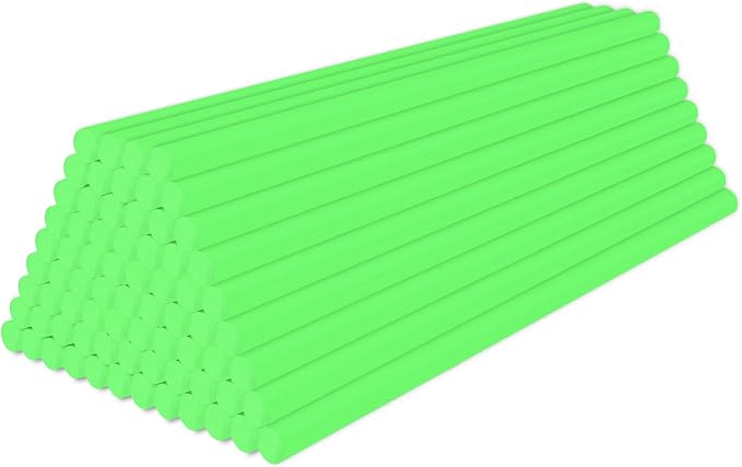 Glow in the Dark Glue Sticks, 0.27"x8" Bulk Glue Sticks