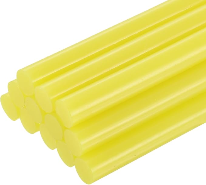 uxcell 12pcs Mini Hot Glue Sticks