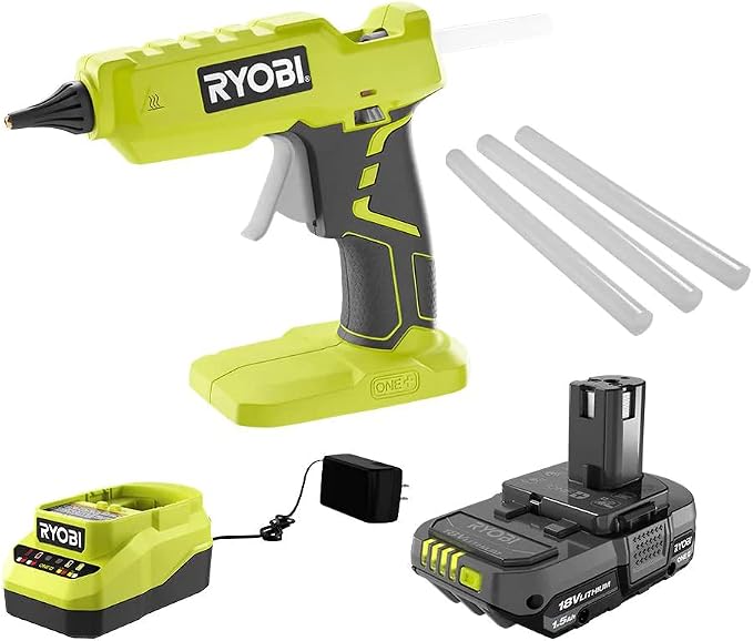 Ryobi 18-Volt ONE+ Cordless Full Size Glue Gun