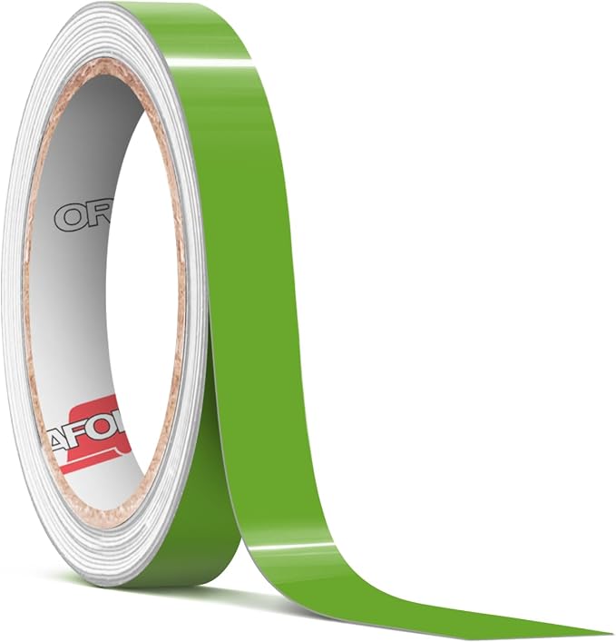 ORACAL 651 Gloss Lime Tree Green Permanent Vinyl Tape Roll – Premium Adhesive