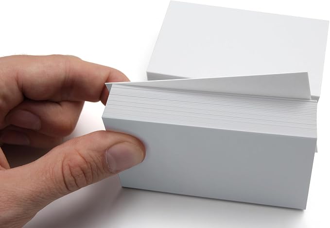 100 Sheets Cardstock 2.5x3.5 Thick Paper