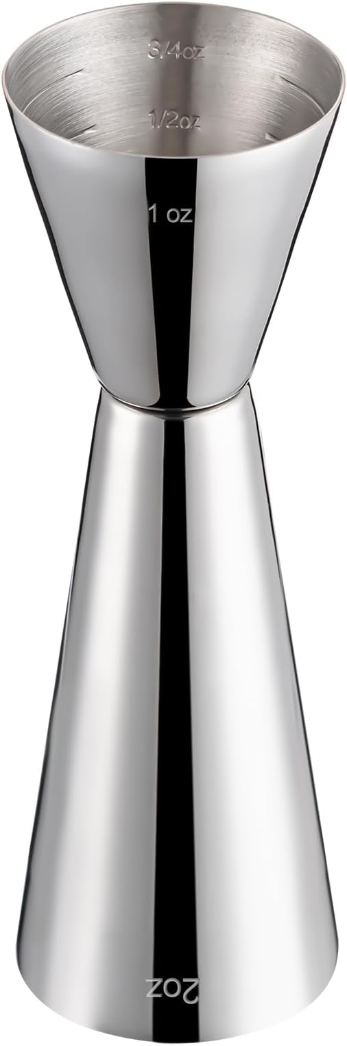 Briout Jigger for Bartending, Double Cocktail Jigger Japanese Premium 304 Food