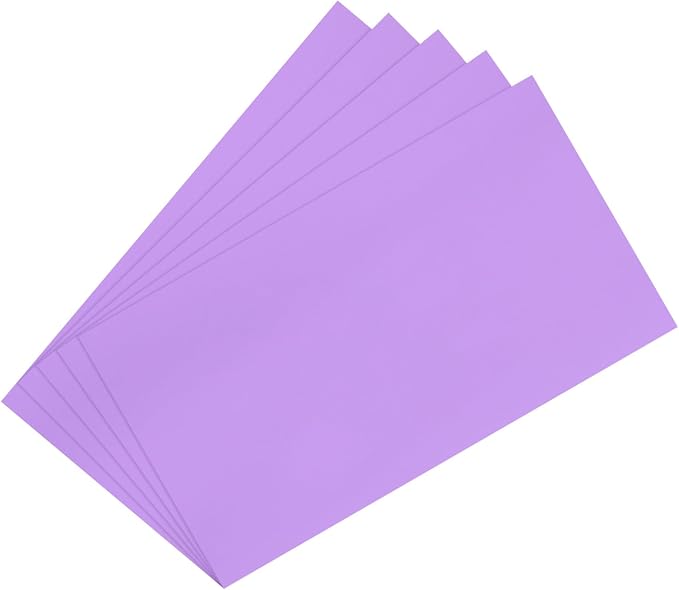 MECCANIXITY EVA Foam Sheets Light Purple 35.4 Inch x 19.7 Inch 2mm Thick Crafts