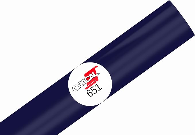 ORACAL 651 Glossy Permanent Vinyl 12 Inch x 15 Feet