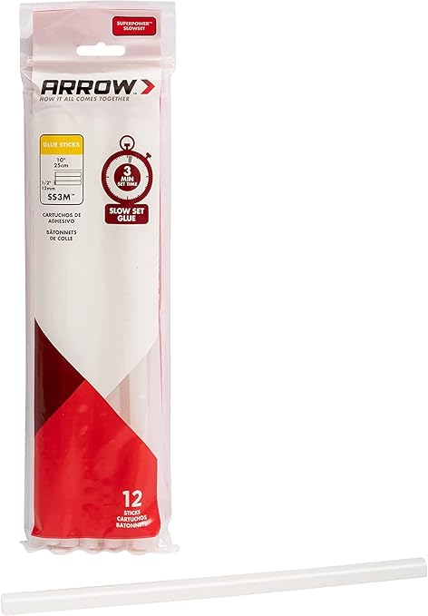 Arrow SS3M Full Size Slow Set Glue Sticks