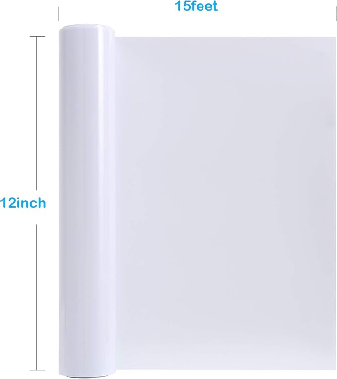 SOMOLUX HTV Matte White Iron on Vinyl Compatible
