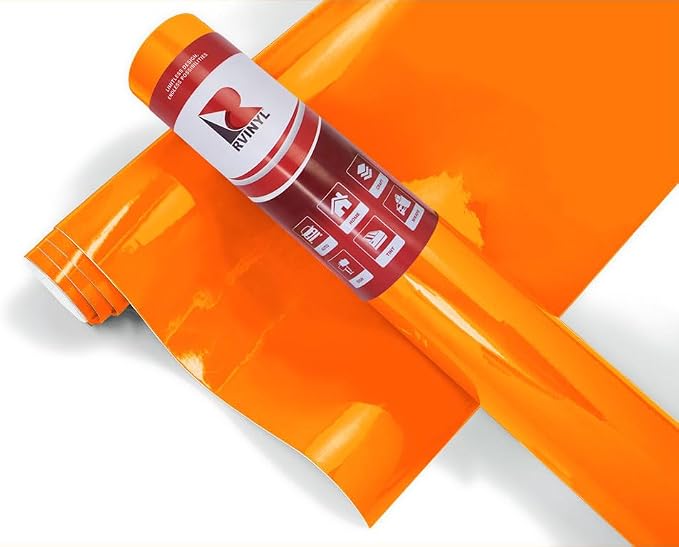 3M Light Orange Adhesive Craft Vinyl 12in x 5ft