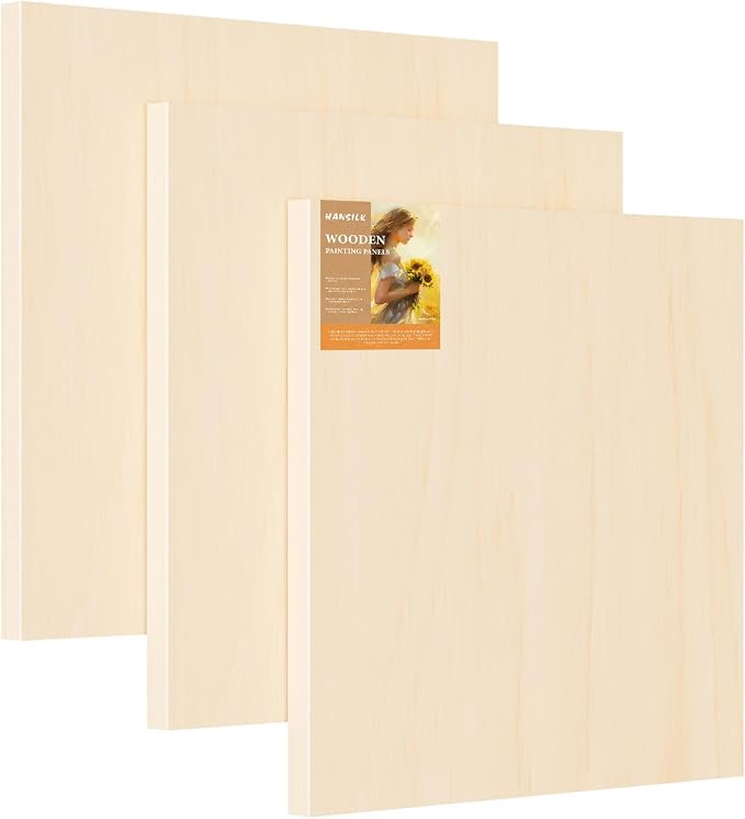 Wooden Art Panels for DIY Painting