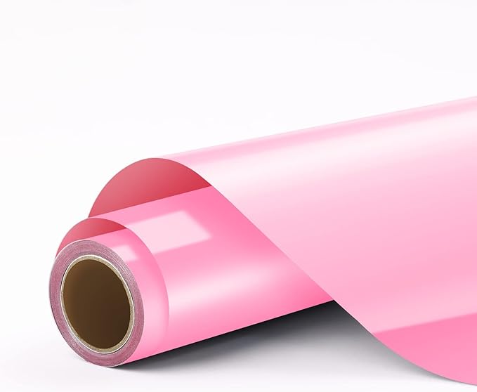 HTVRONT Pink Permanent Vinyl