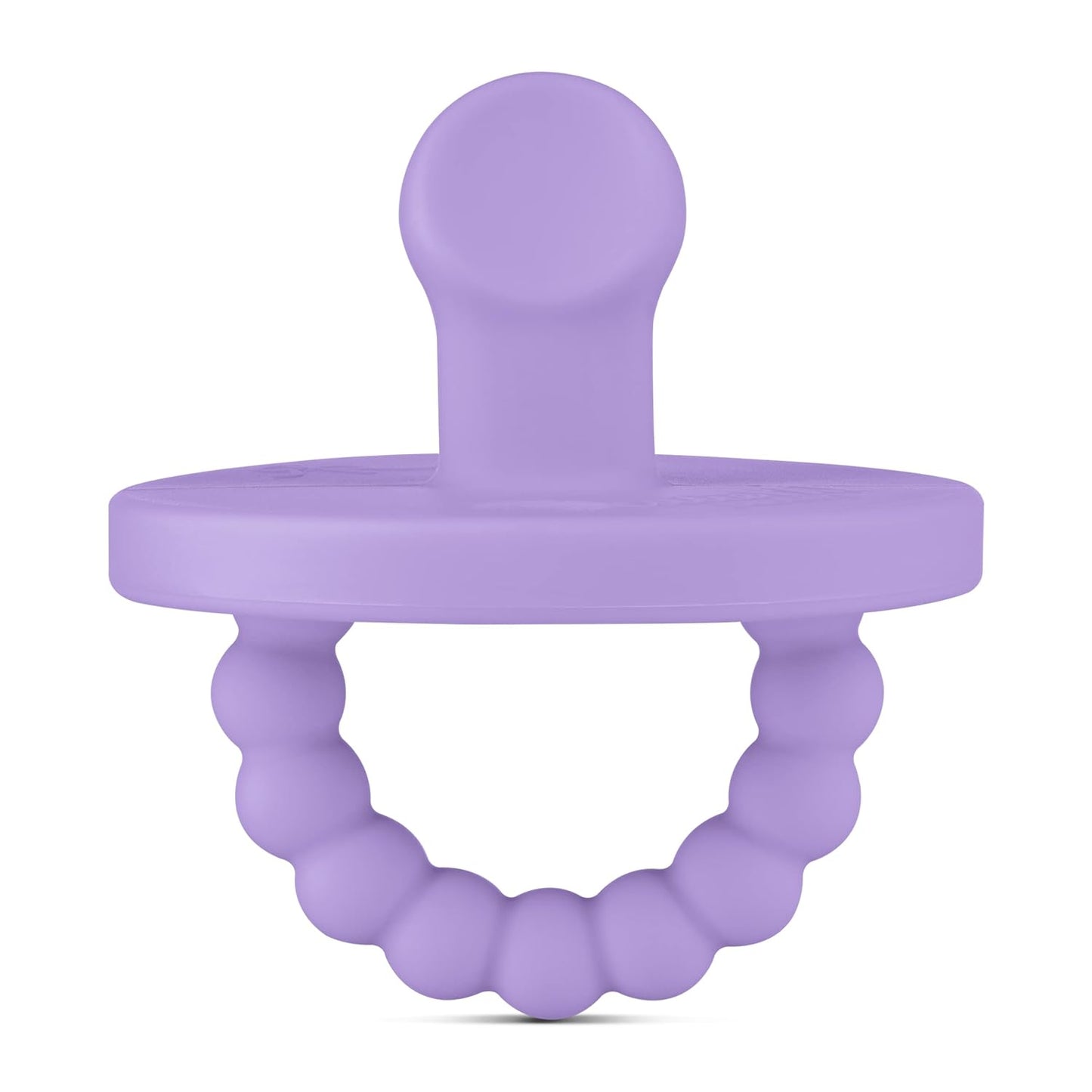 Ryan & Rose Cutie PAT Pacifier Teether (Slant, Orchid)
