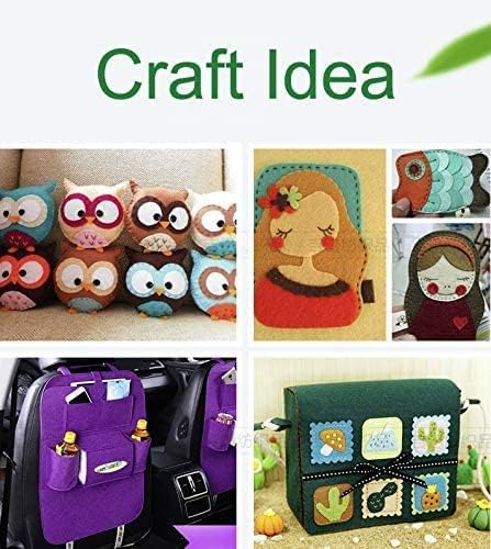 YYCRAFT Thick Stiff Felt Sheets Thick Felt 9 Inch X 12 Inch