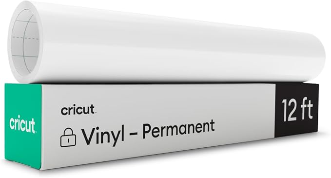 Cricut Premium Permanent Vinyl, 12ft