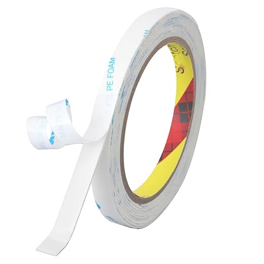 Double Sided Tape Heavy Duty, 0.39in×10ft Picture Hanging Strips