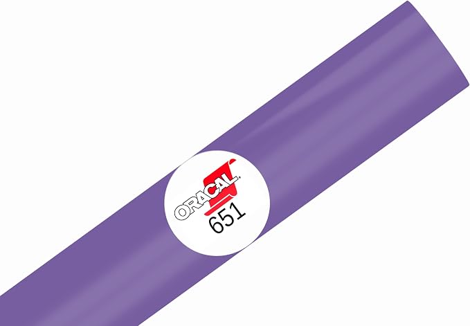 ORACAL 651 Glossy Permanent Vinyl 12 Inch x 15 Feet