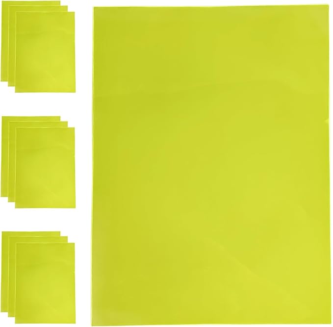 Transparent PVC Faux Leather Sheets, Glossy Waterproof Clear Vinyl Fabric