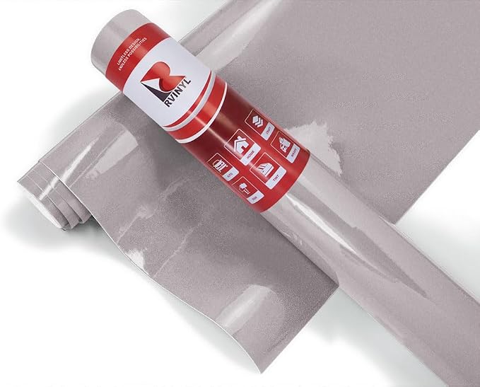 3M 7125 Satin Aluminum Gloss Permanent Adhesive Vinyl Roll