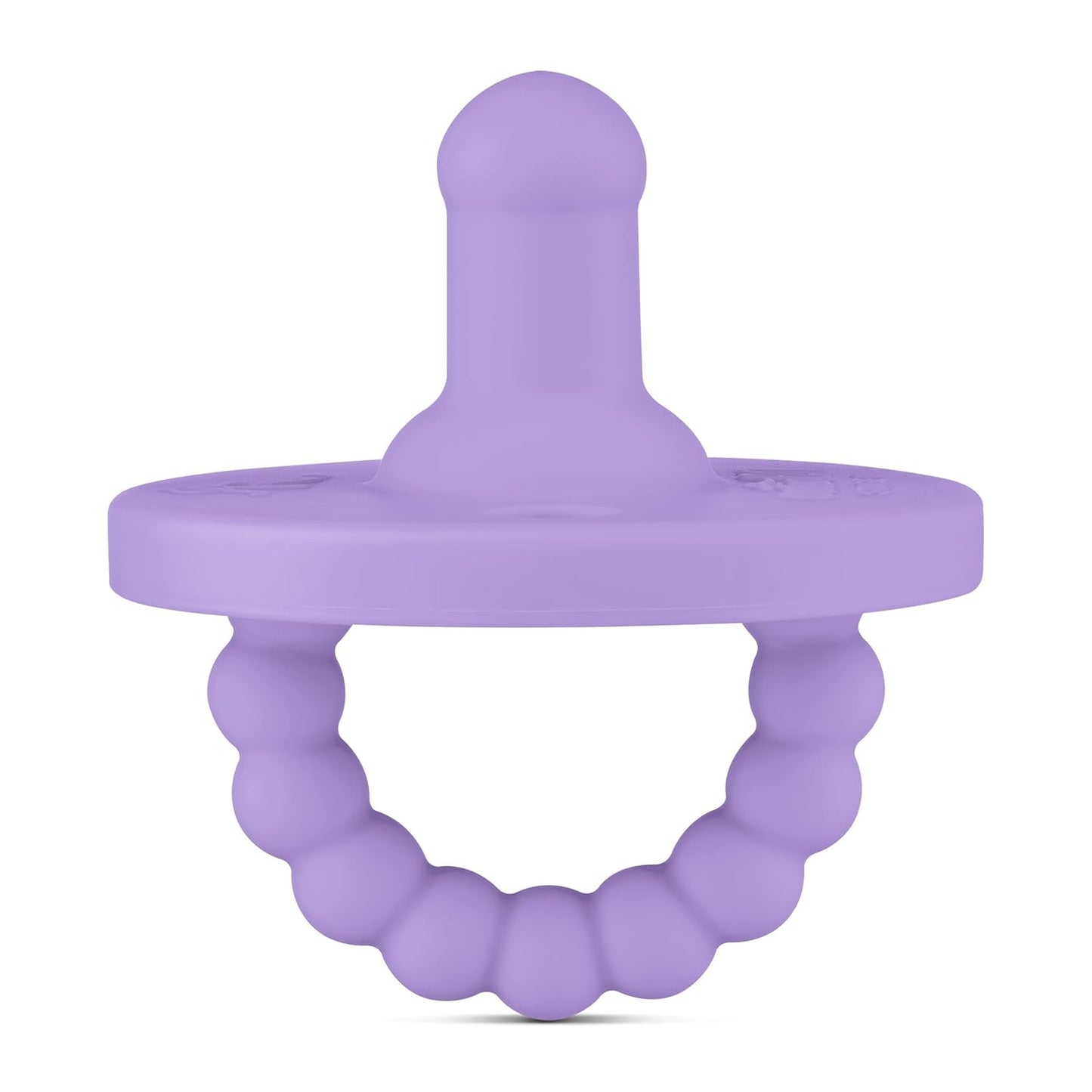Ryan & Rose Cutie PAT Pacifier Teether (Stage 1, Orchid)