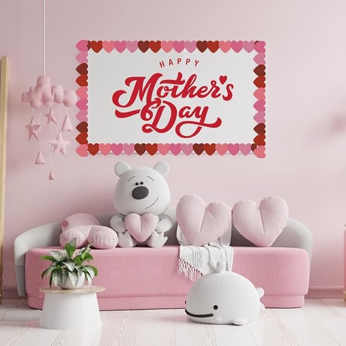69 Feet Bulletin Board Borders Valentine's Day Rolled Border Trim