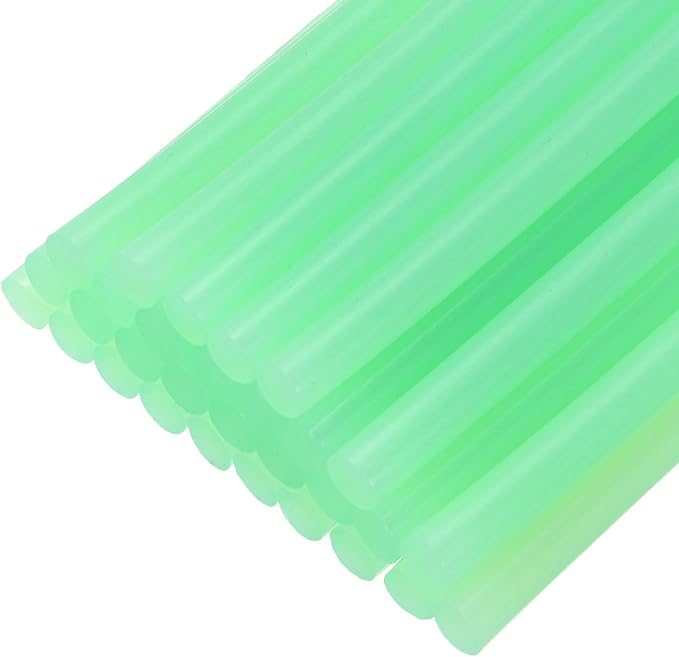 uxcell 30pcs 7mm x 100mm Mini Hot Glue Sticks