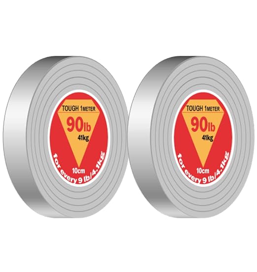 KLAPiT Super Tape Clear Double Sided Heavy Duty Adhesive 40in Enhanced Nano