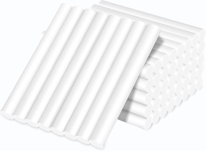 Manarty White Hot Glue Sticks Full Size, Adhesive Hot Melt Gluing Sticks