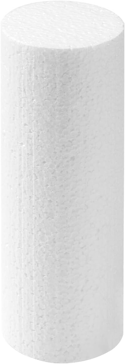 Crafjie Foam Cylinders for DIY Crafts and Arts Supplies, Craft Supplies