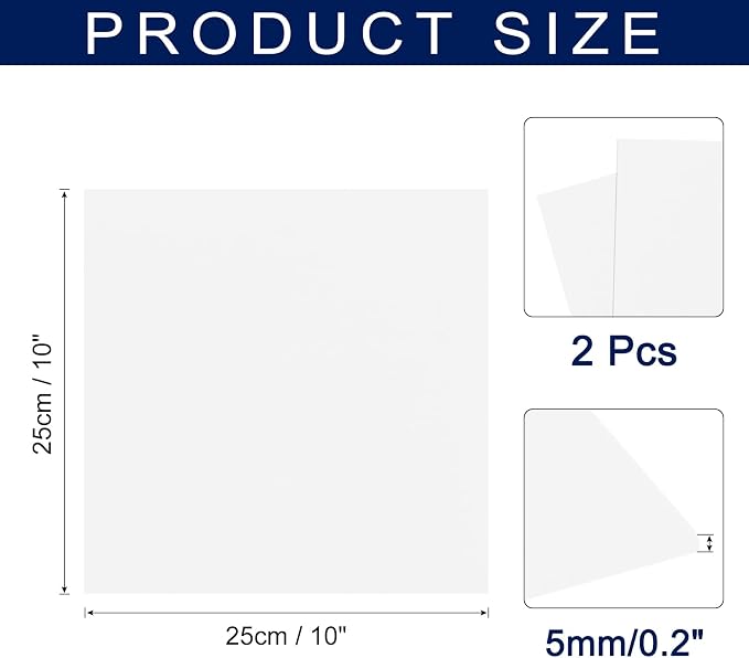 MECCANIXITY Foam Sheets Crafts 10x10 Inch 5mm EVA Craft Foam Paper Foam Sheets