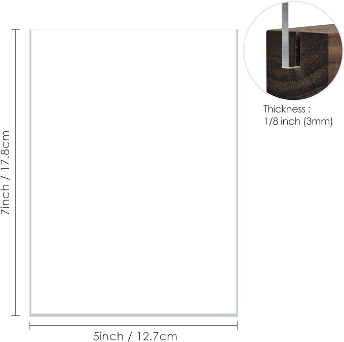 10 Pack Clear Blank Acrylic Sign