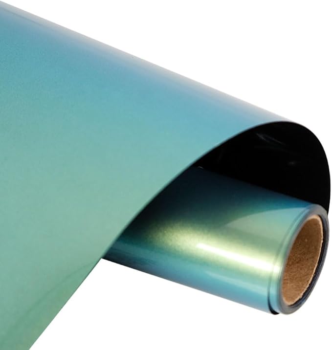 FUNKAKA Chameleon HTV Vinyl Roll Heat Transfer Vinyl