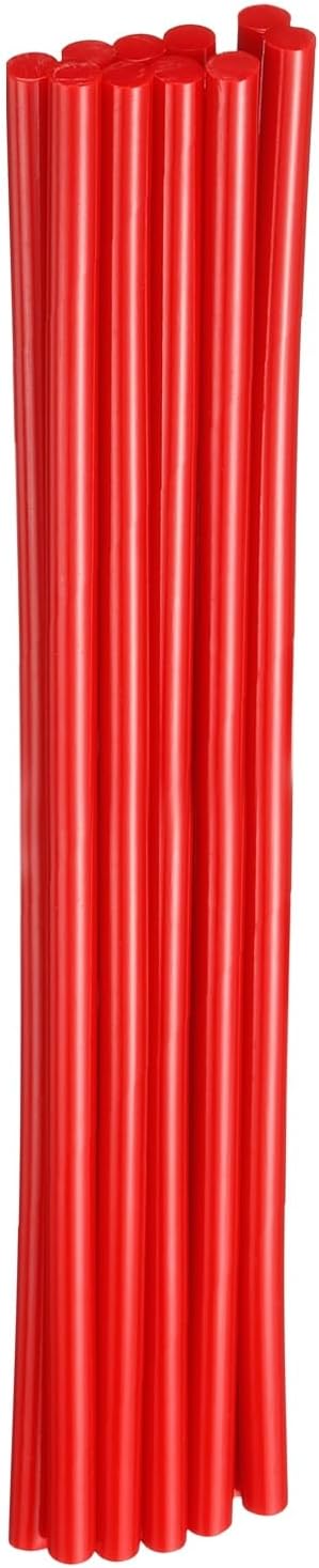 HARFINGTON 10pcs Hot Glue Sticks 0.28" Dia x 9.84" Long EVA Mini Hot Melt