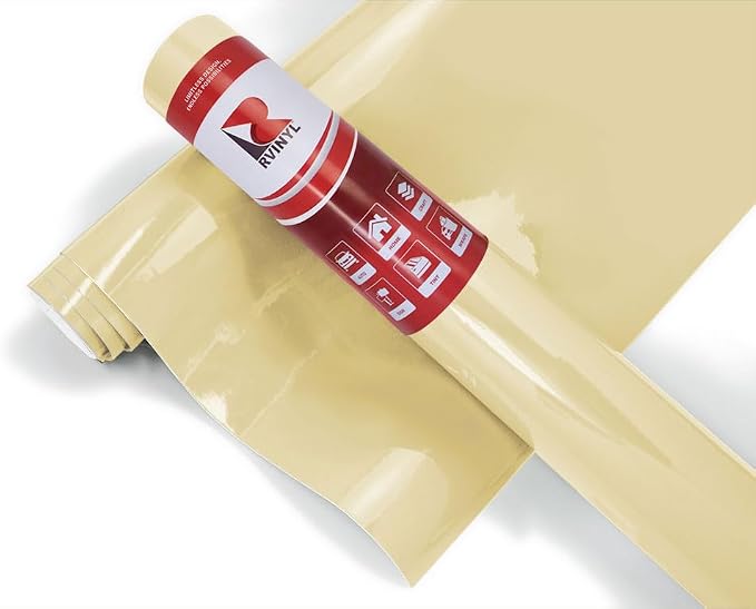 3M 7125 Fawn Gloss Permanent Adhesive Vinyl Roll