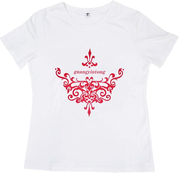 guangyintong Heat Transfer Vinyl Red HTV Rolls, Matte Surface, PVC Material