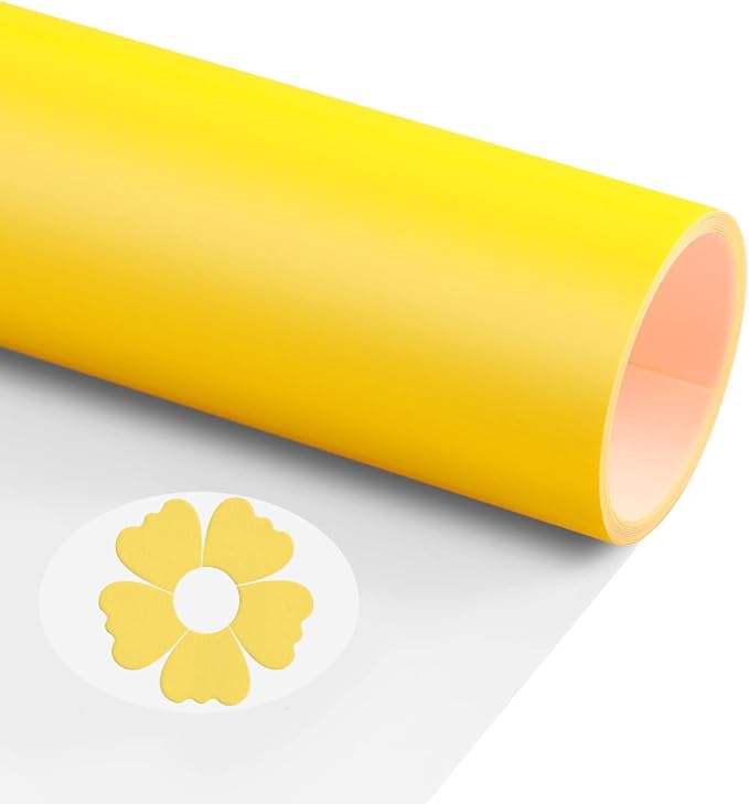 TransWonder Puff Vinyl Heat Transfer Yellow