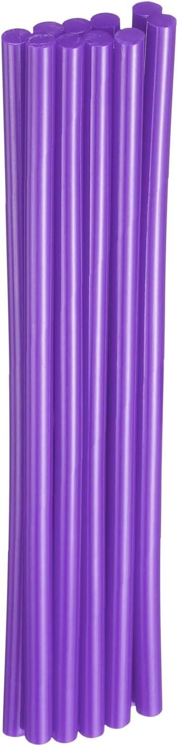 HARFINGTON 10pcs Hot Glue Sticks 0.28" Dia x 7.87" Long EVA Mini Hot Melt