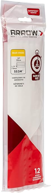 Arrow SS3M Full Size Slow Set Glue Sticks