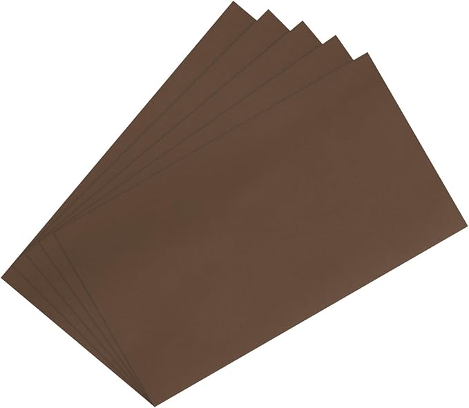 MECCANIXITY EVA Foam Sheets Brown 35.4 Inch x 19.7 Inch 2mm Thick Crafts Foam