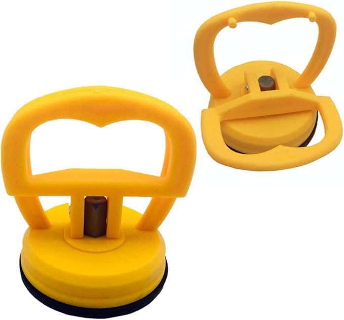 2 Pcs Heavy Duty Suction Cups Ruler Handle
