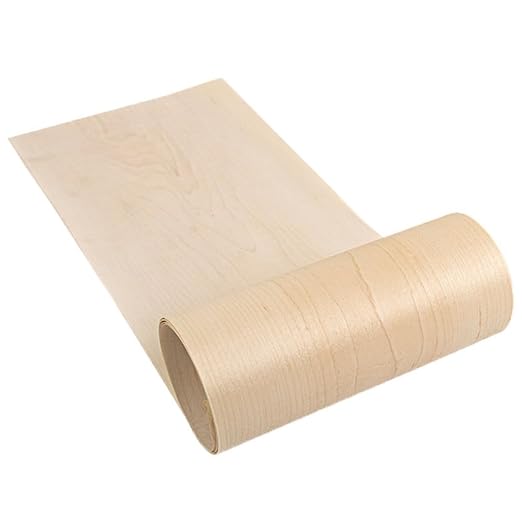 Maple Wood Veneer Sheet - 9ft x 9in