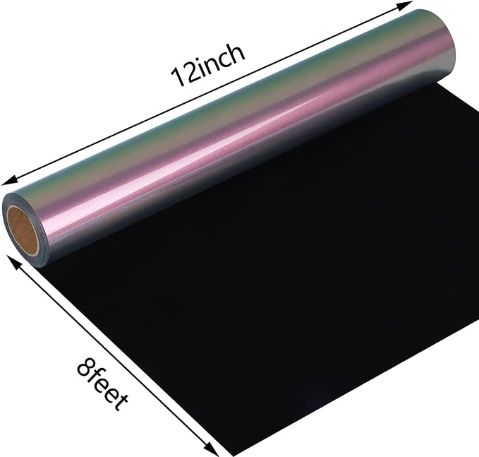 Guangyintong Chameleon HTV Rolls, Changing Color Heat Transfer Vinyl