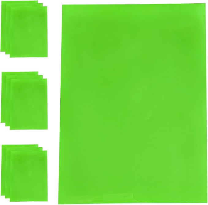Transparent PVC Faux Leather Sheets, Glossy Waterproof Clear Vinyl Fabric
