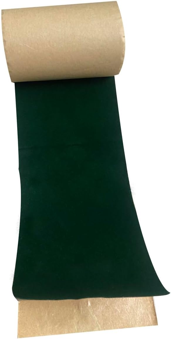 Adhesive Green Velvet Felt Fabric Liner Felt Drawer Liner Wallpaper