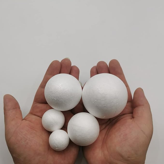 FFchuanhe 36Pack Craft Foam Balls Assorted Sizes, Foam Balls