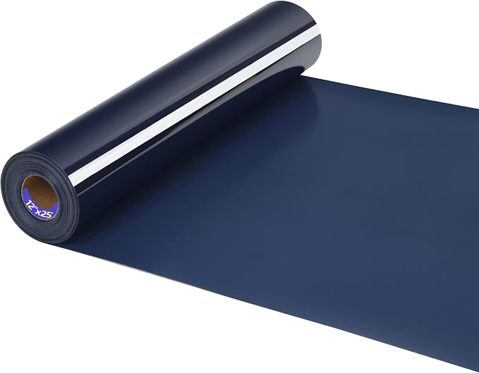 HTV Iron on Vinyl 12Inch by 25ft Roll HTV Heat Transfer Vinyl