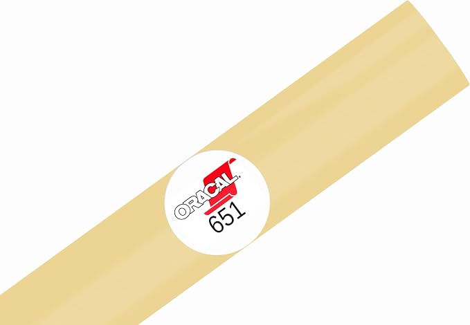 ORACAL 651 Glossy Permanent Vinyl 12 Inch x 15 Feet