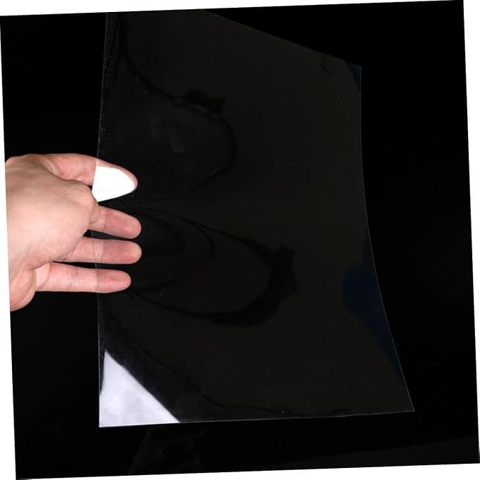 NUOBESTY Transparent Plastic Sheets 10 Pieces Clear Pet Film Sheets